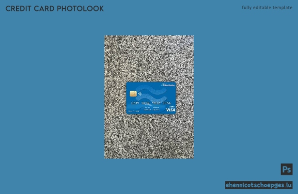Foto-Look-Beispielvorschau der Bankvisumkarte der Cabo Verde Banco Inter-Atlantico